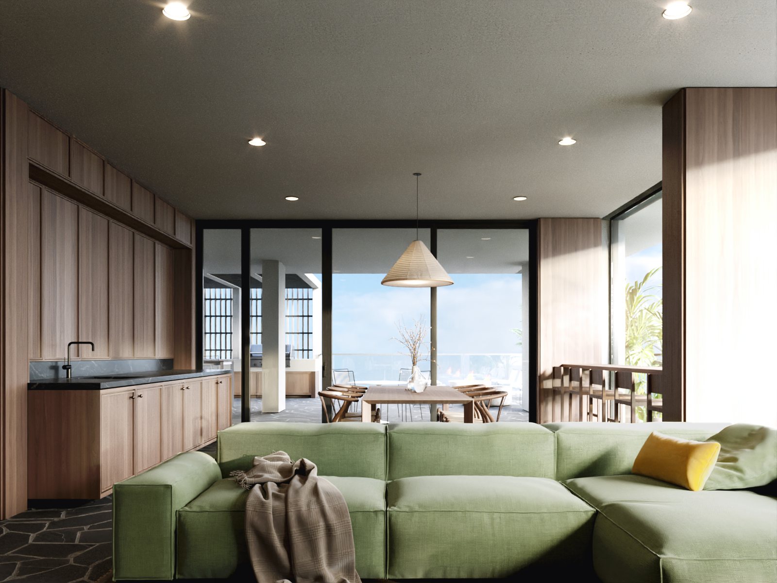 L7 — amenity lounge, wide